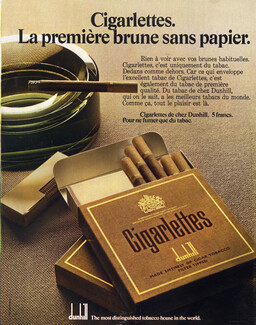 Alfred Dunhill 1972 Cigarlettes