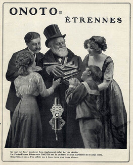 Onoto (Pens) 1910 Etrennes, Ehrmann