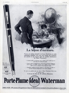 Waterman (Pens) 1928 Leon Fauret