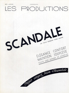 Scandale (Lingerie) 1935