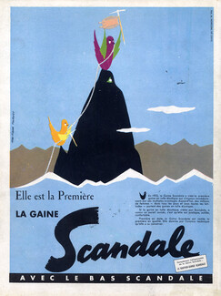 Scandale (Lingerie) 1955 JC.Fournet