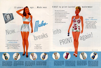Mabs of Hollywood 1947 Girdles & Swimwear, Pin-up