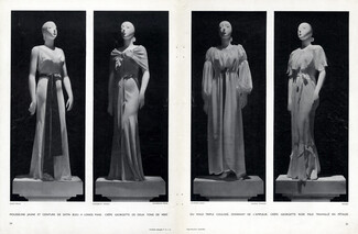Saint Maur, Arden, Hélène Yrande, Annek (Nightgown) 1935 Siégel, Mannequins, Lingerie