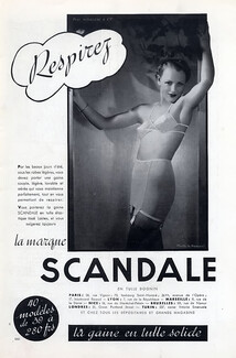 Scandale 1936 Girdle, Bra