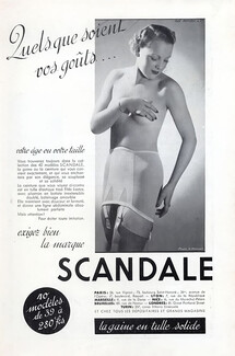 Scandale 1936 Girdle, Photo G.Marant