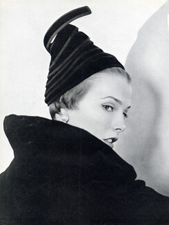 Paulette (Millinery) 1949 Horst, Fashion Photography Hats