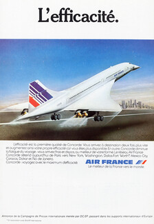 Air France (Airlines) 1979 Concorde Airplane