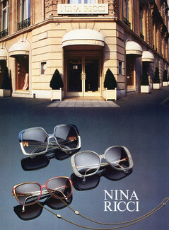 Nina Ricci (Glasses) 1984 Store Shop