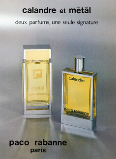 Paco Rabanne (Perfumes) 1981 Calandre & Métal