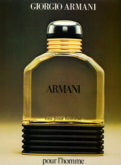 Giorgio Armani (Perfumes) 1985 for man
