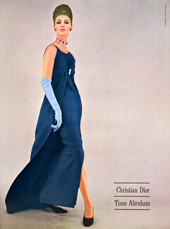 Christian Dior 1962 Evening Gown Fashion Photography