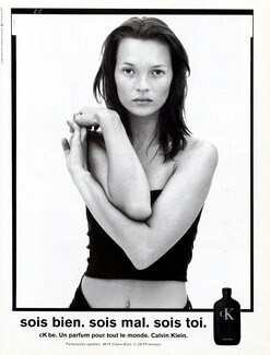 Calvin Klein 1997 CK Be, Kate Moss