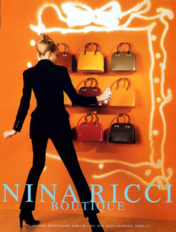 Nina Ricci (Handbags) 1997 Graffiti