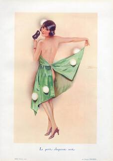 Suzanne Meunier 1929 Le Petit Chaperon Vert - The Little Green Riding Hood, Mask