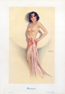 Suzanne Meunier 1930 Mannequin, Nude Model