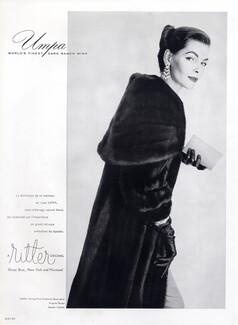 Ritter Bros (Fur) & Cartier 1956 Virginia Thoren