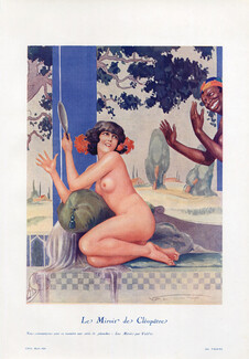 Vald'Es 1930 Le Miroir de Cléopâtre, Nude