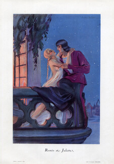 Jacques Leclerc 1930 "Roméo & Juliette" Topless, Lover