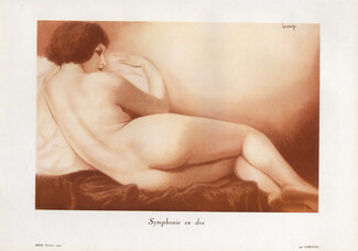 Lorenzi 1929 Symphonie en dos, Nude
