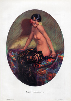 Gaston Cirmeuse 1929 Espoir Charmant - Charming Hope, Topless Spanish, Gypsy