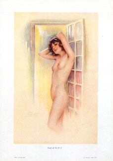 Suzanne Meunier 1930 Etude de Nu N°2, Nude