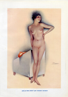Suzanne Meunier 1931 Nude