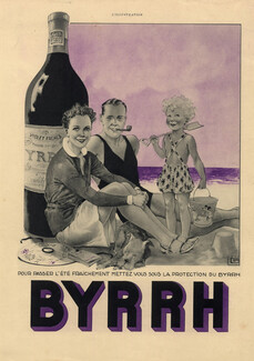 Byrrh (Drinks) 1938 Children Georges Leonnec