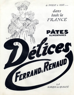 Ferrand & Renaud (Food) 1928 Delices, Erel