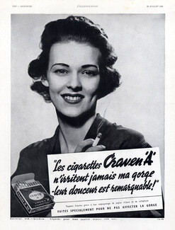 Craven "A" (Tobacco smoking) 1938