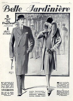 Belle Jardinière 1927 Men's Clothing, R. Mainguet