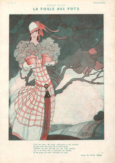 Yvon Vidal 1926 La Poule aux Pots, Summer Dress