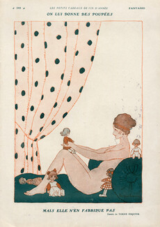 Torné-Esquius 1929 Nude, Dolls