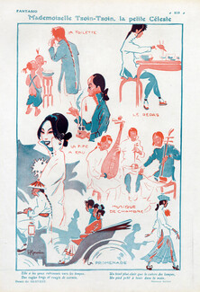 Henri Gervèse 1922 "Miss Tsoin-Tsoin" Asian