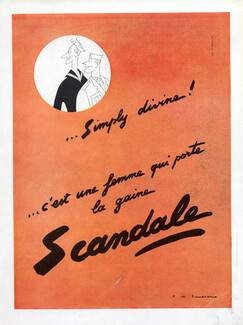 Scandale (Lingerie) 1945 Raymond de Lavererie