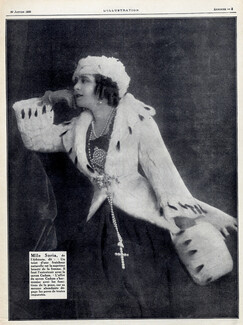 Cadum (Cosmetics) 1926 Mlle Soria