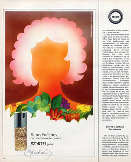 Worth (Perfumes) 1978 Fleurs Fraîches, D.Broc