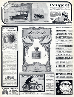 Piver L.T. (Perfumes) 1913 Velivole