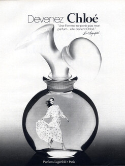 Karl Lagerfeld (Perfumes) 1978 Chloé