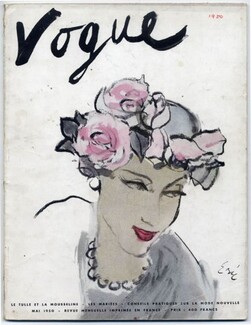 Vogue Paris 1950 May Eric, 90 pages