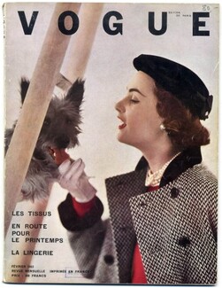 Vogue Paris 1952 February Robert Doisneau, Marseille, Lingerie, Véra Boréa