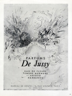 De Jussy 1946 Arioso, Harbanou, Duo de Fleurs, Tendre Murmure
