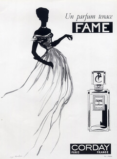 Corday (Perfumes) 1956 Fame