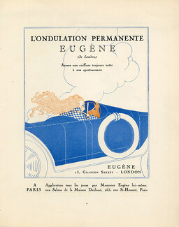 Eugène 1920 Hairstyle, Gazette du Bon Ton
