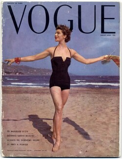 Vogue Paris 1953 July-August Beachwear