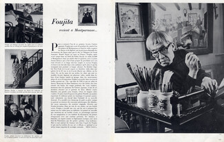 Foujita revient à Montparnasse, 1950 - Foujita, Texte par Irène Lidova
