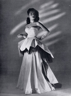 Henriette Beaujeu 1947 Evening Gown, Miss Louise Carletti