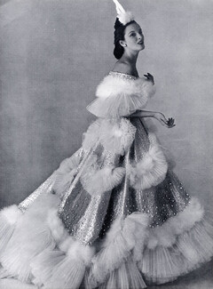 Christian Dior 1950 Robe de Bal, Philippe Pottier