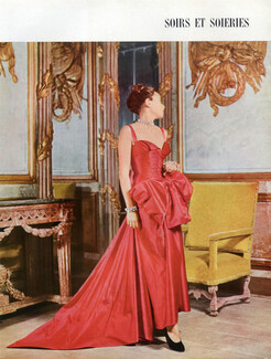 Christian Dior 1947 Evening Gown, Pottier, Staron