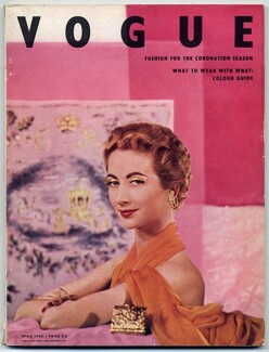 British Vogue April 1953 Fashion for the Coronation Season Eric Braverman