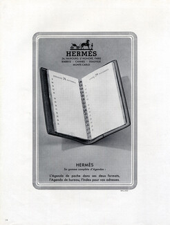 Hermès (Organizers) 1947 Agenda